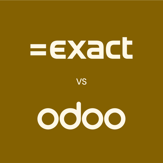 Comparing Exact vs. Odoo: Finding the right ERP solution for your business